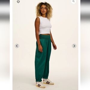 ✨️HOST PICK✨️ Lucy & Yak Alexa Teal Organic Cotton Trowsers